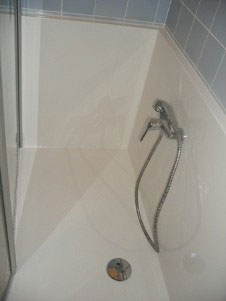 barrierefrei Dusche nach Umbau der Wanne 